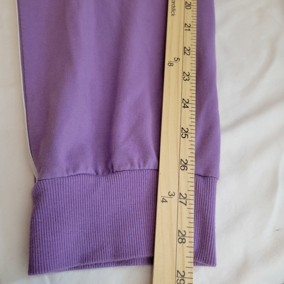 Adidas Women's Joggers Purple Size XL Track Pants Cotton Athleisure - Picture 8 of 10
